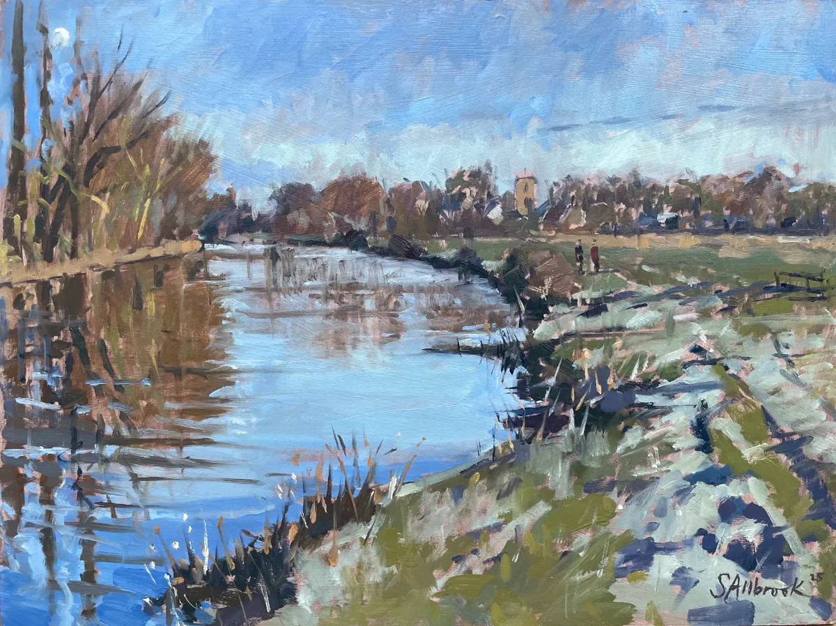 Frozen Morning, Ditton Meadows