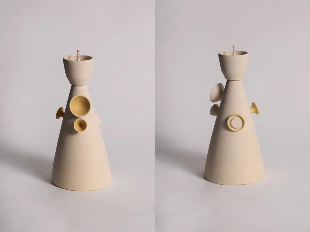 Ceramic Sculpture by Hannah Alberts